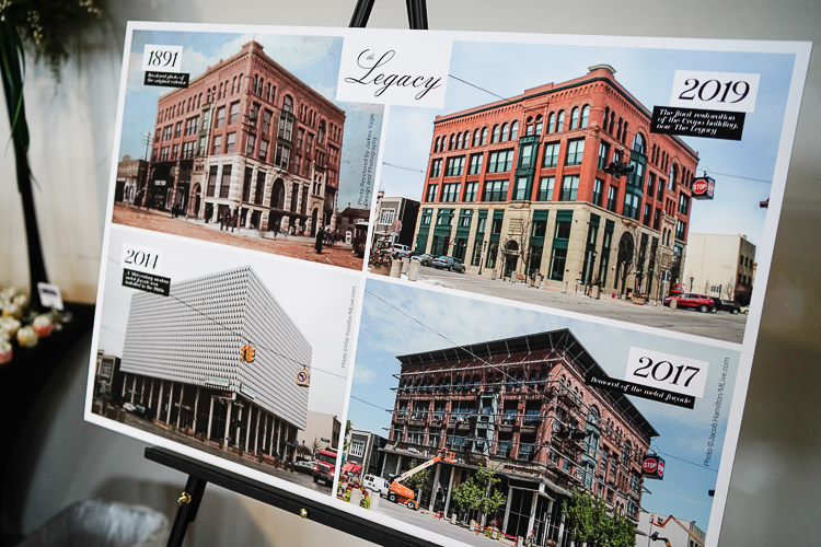 The stages of the Legacy's redevelopment