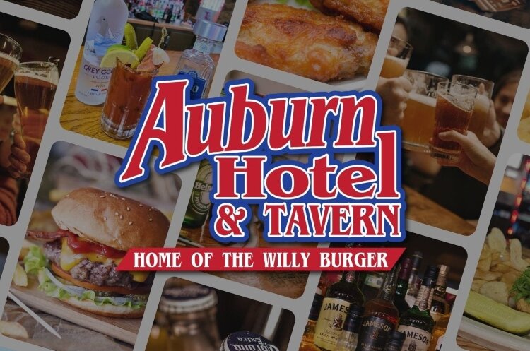 After a two-year break, the Williams family continues the tradition of offering food and entertainment at century-old Auburn Hotel & Tavern. (Photo courtesy of Auburn Hotel & Tavern)