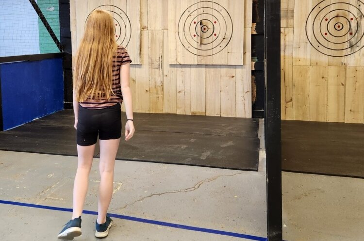 Reality Check offers axe throwing, virtual reality, and more, all under one roof. (Photo courtesy of Reality Check)
