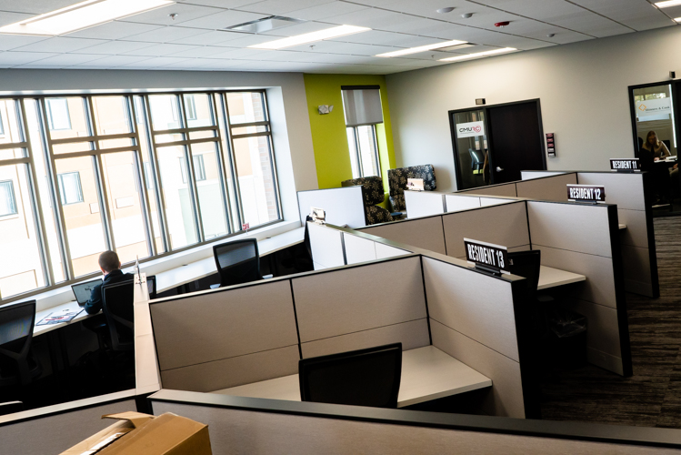 Co-working members gain access to desks, cubicles, the internet, and networking events