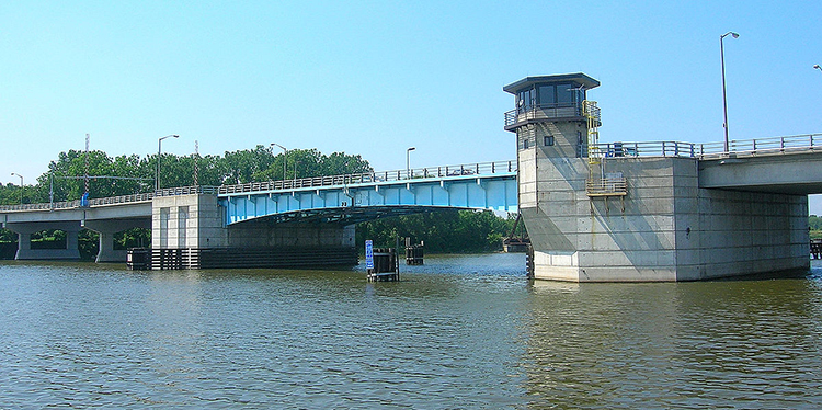 Travelers crossing Bay City's Liberty Bridge began paying tolls in 2023.