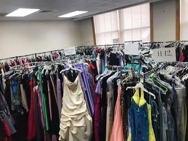 The Becca's Closet room at Bay City Central