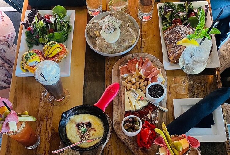 Options at Prost! include more than just charcuterie and appetizers. (Photo courtesy of Prost! Wine Bar & Charcuterie)