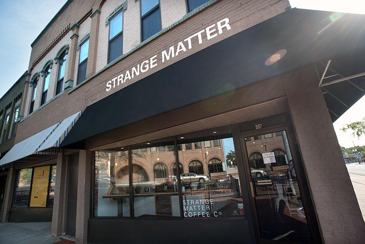 Strange Matter Coffee in downtown Lansing - Photo Dave Trumpie