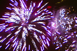 Lansing city fireworks - Photo Dave Trumpie