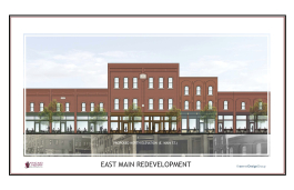 East Main Redevelopment rendering