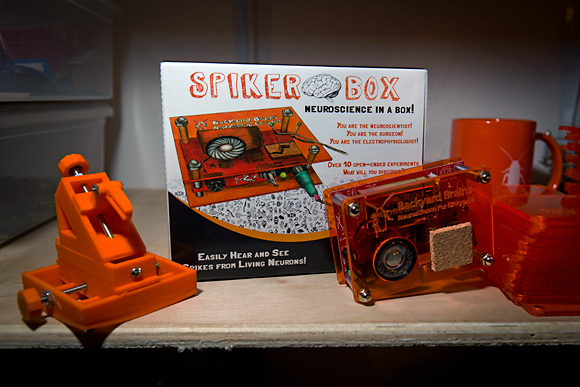 The SpikerBox by Backyard Brains