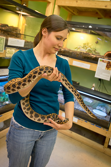Sara McCune at the Great Lakes Zoological Society