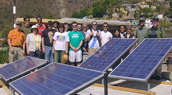 Appropriate Technology Collective solar project in Santa Cruz