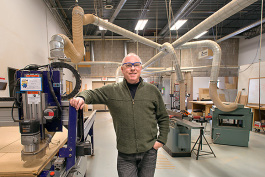 John Barrie at Maker Works Ann Arbor