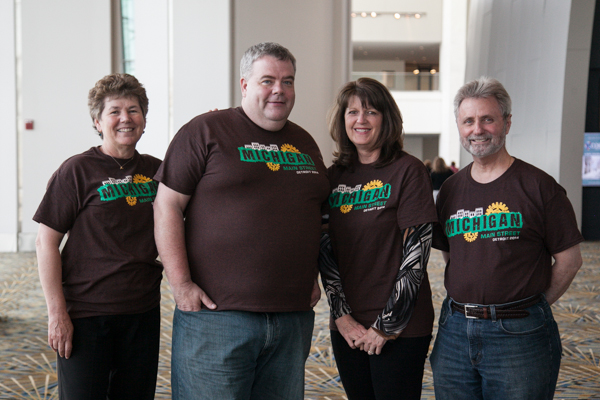 Saline volunteers and staff at National Main Streets Conference