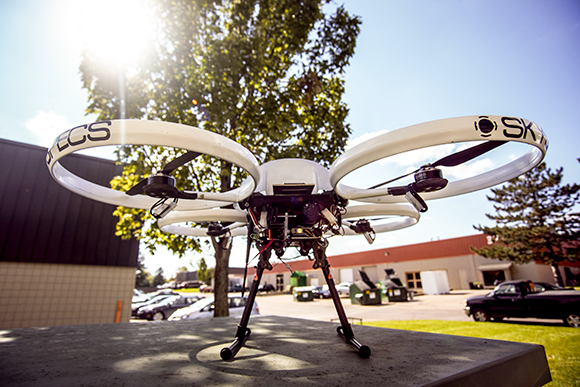 A SkySpecs drone