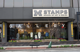 The site of the new Stamps Gallery at McKinley Towne Centre.
