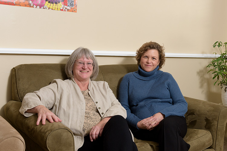 Patty Brennan and Merilynne Rush of After Death Home Care