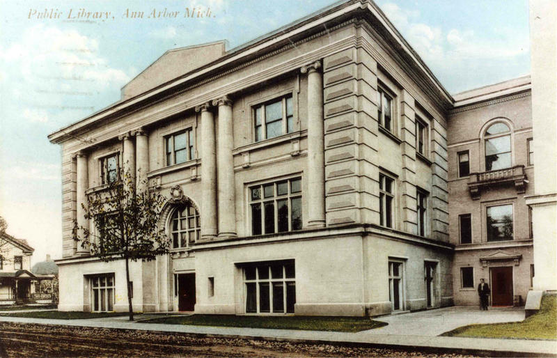 Ann Arbor's Carnegie library.