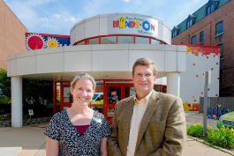 Suan Westhoff and Mel Drumm at The Ann Arbor Hands-On Museum