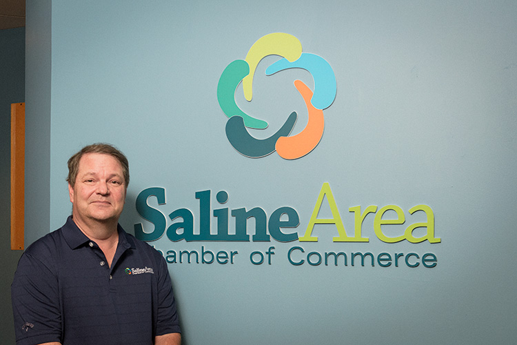 Saline Area Chamber of Commerce executive director John Olsen.
