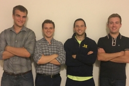 Staffers at Soft Lesion Analytics, one of this year's Accelerate Michigan semifinalists.