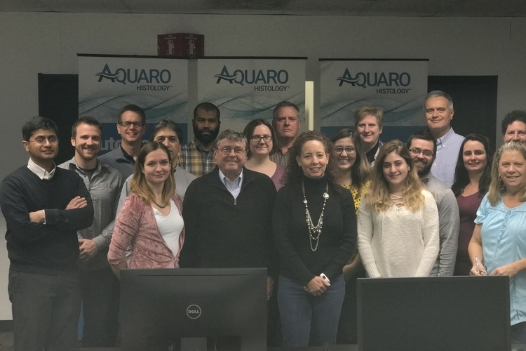 The Aquaro Histology team.