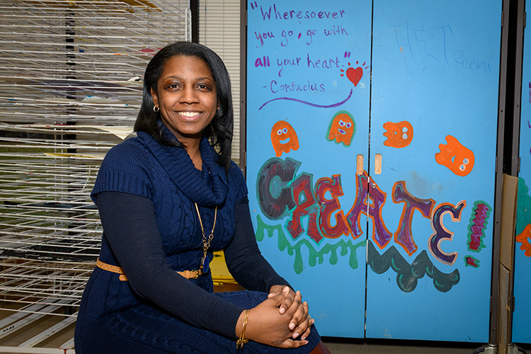 Washtenaw Intermediate School District Math and Science Coordinator Jennifer Banks