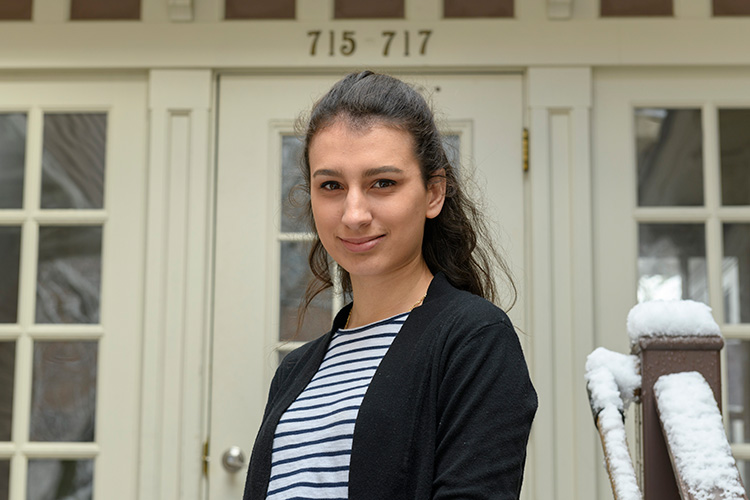Michigan Language Center student Joana Xhangolli