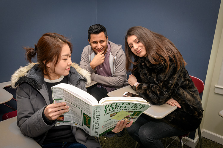 Students at the Michigan Language Center