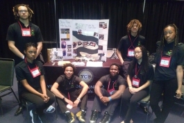 The Ypsi NSBE Jr. team at NSBE Jr.'s annual convention.
