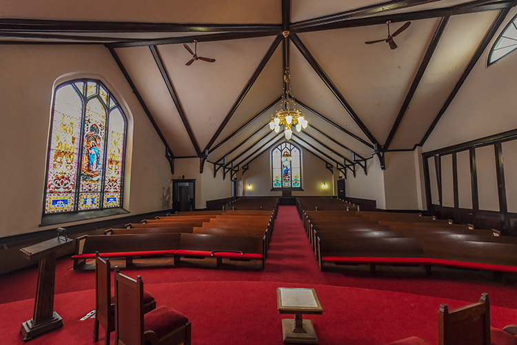 The future Ypsilanti Performance Space at  First Congregational United Church of Christ