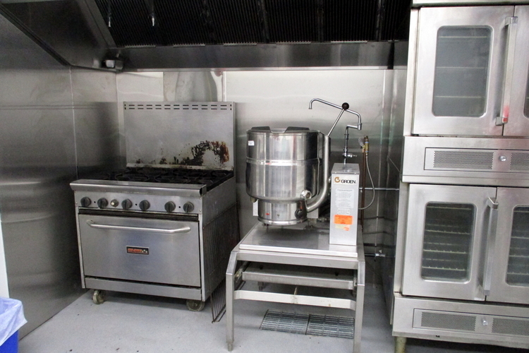 The Robert C. Barnes Sr. MarketPlace Hall includes a licensed incubator kitchen that small business entrepreneurs can use to scale up production.