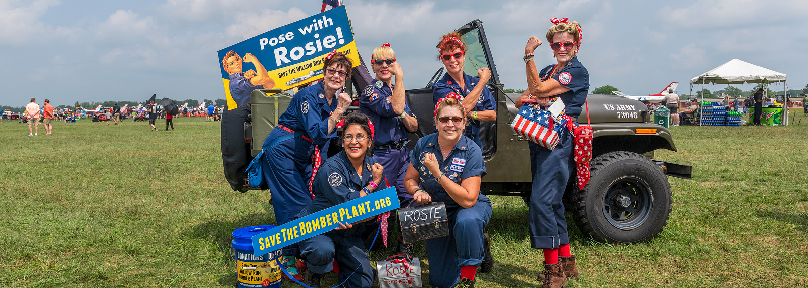 Willow Run Rosies at Thunder Over Michigan