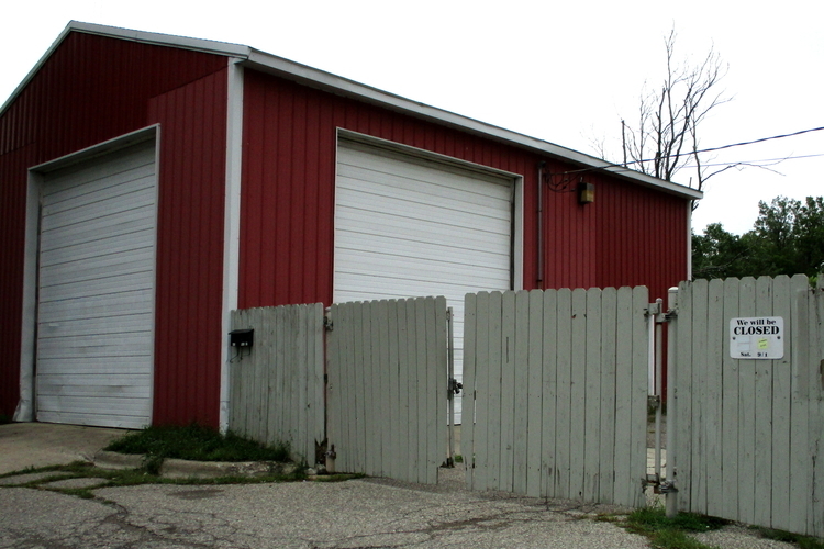Ypsilanti's recycling center, now closed.