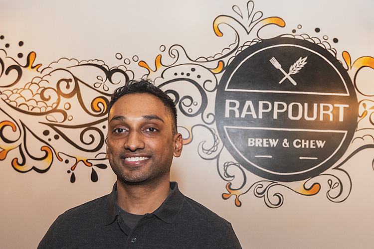 Rappourt co-owner Swetang Patel