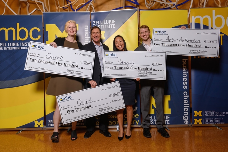 Michigan Business Challenge participants can win up to $100,000.