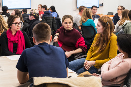 A WeListen group discussion at U of M