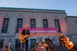 George Bedard performs at the Ann Arbor Summer Festival.