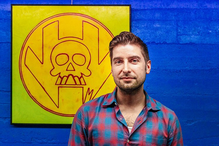 Super Skull Show Podcast host Nick Yribar.