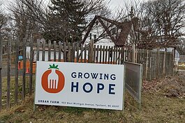 Growing Hope's farmhouse.