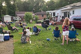 A photo of a recent local concert posted to the Ypsi Live Music Scene group.
