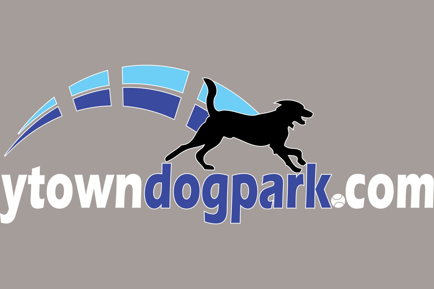 The logo for Ypsilanti Township's dog park.