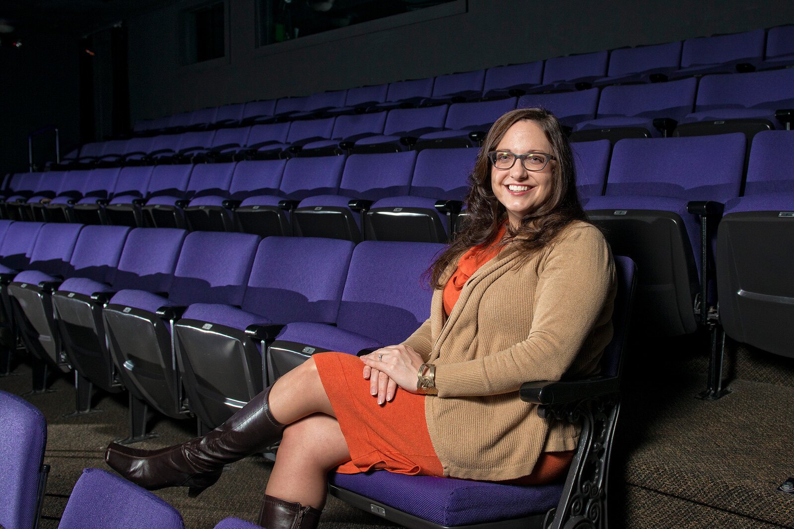 Purple Rose Theatre Company Managing Director Katie Hubbard.