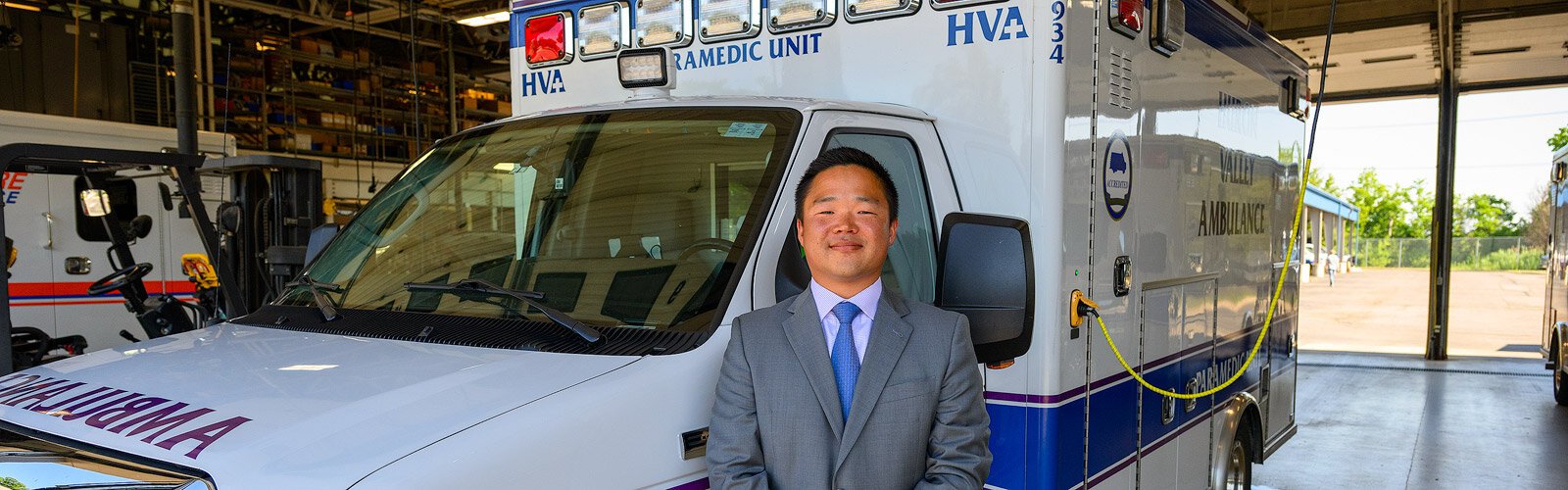 Huron Valley Ambulance Vice President Karl Rock.
