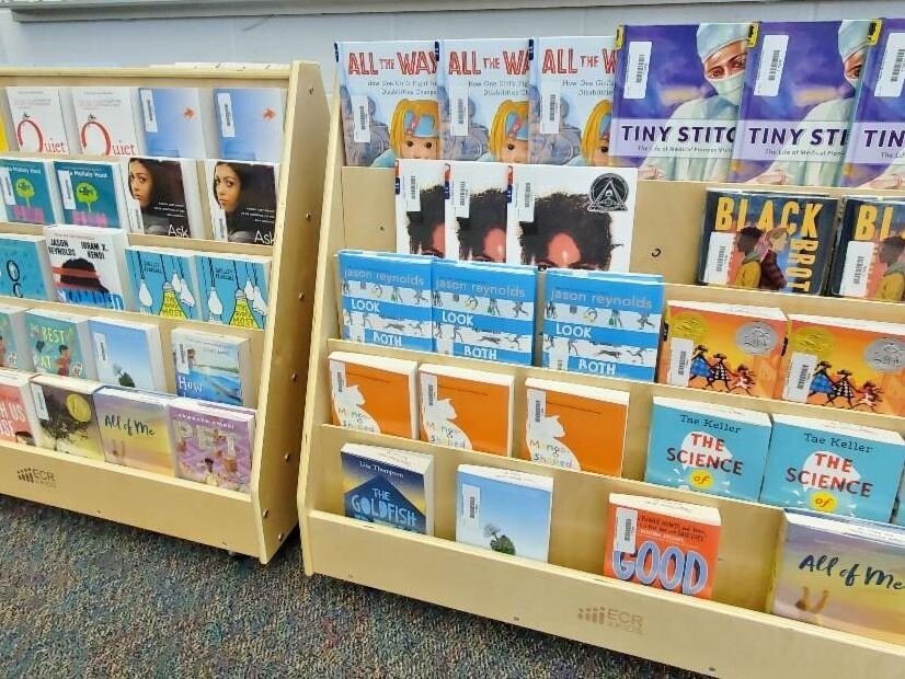 A mental health library at Clague Middle School in Ann Arbor, funded by a mini-grant from Washtenaw County's mental health millage. A new millage funding allocation to the Washtenaw Intermediate School District will provide more mini-grants.