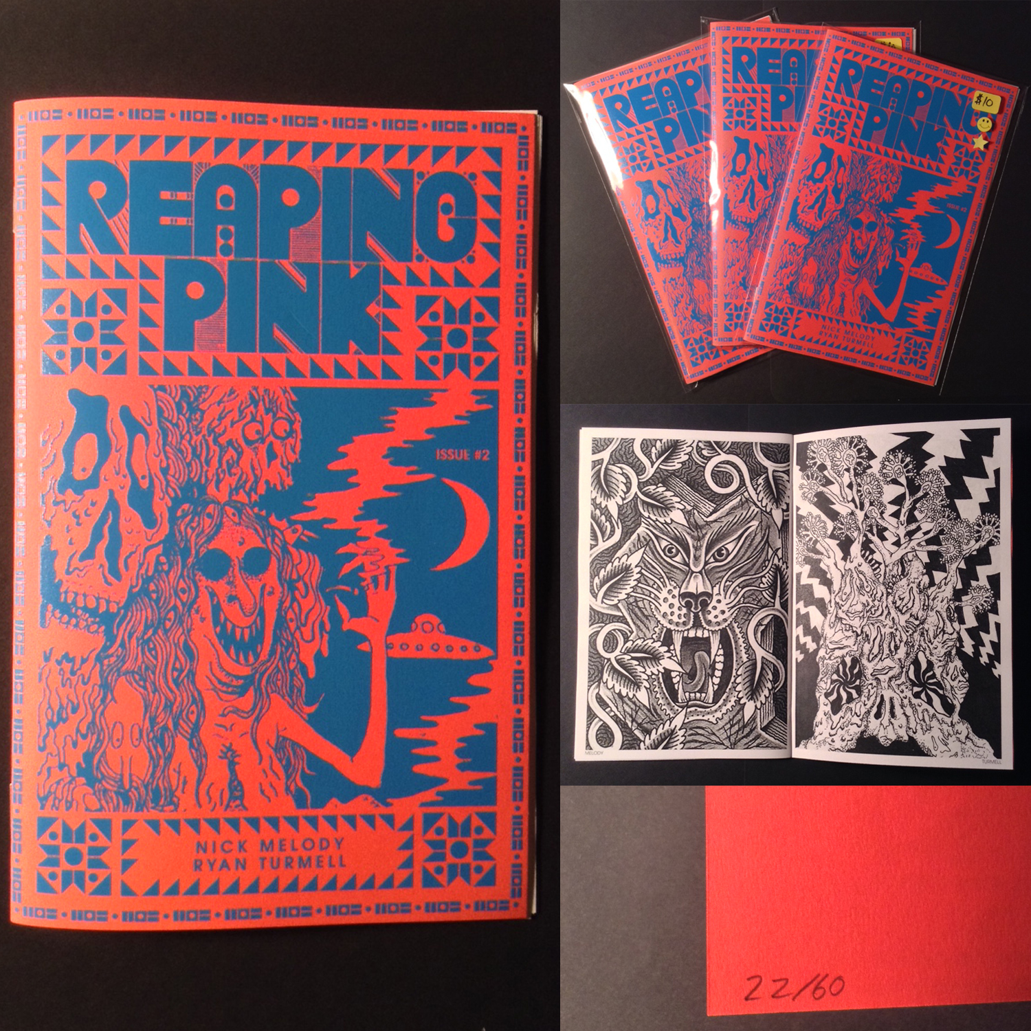 Nick Melody's "Reaping Pink" zine.