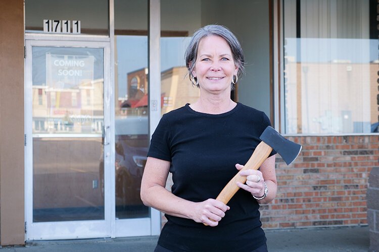 Becker is bringing the first Valhalla Indoor Axe Throwing franchise to Michigan in the former China 1 Buffet building at 1711 S. Mission St. in Mt. Pleasant, Michigan.
