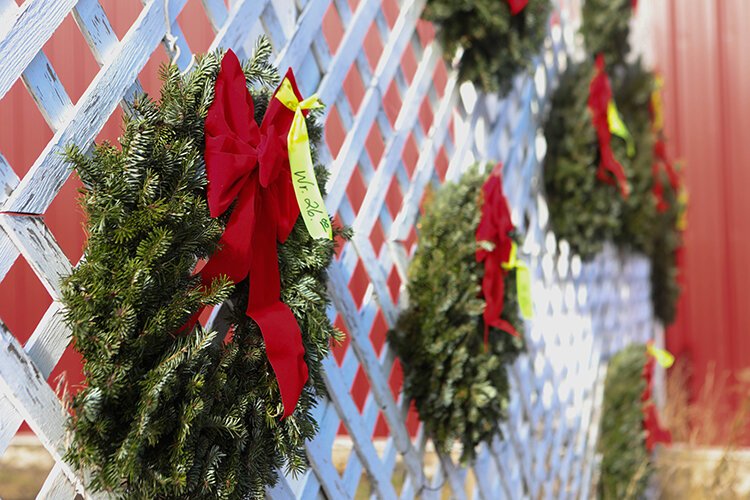 In addition to trees, Swan's Christmas Tree Farm offers fresh wreaths and other festive decor for the holidays.