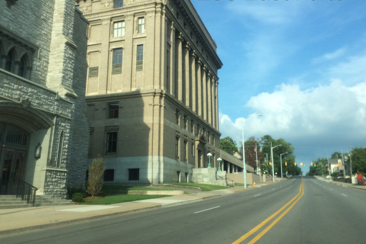 The Masonic Temple in Grand Rapids, where the Great Escape Room is housed.