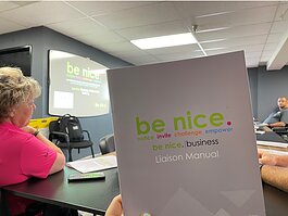 be nice. business training.