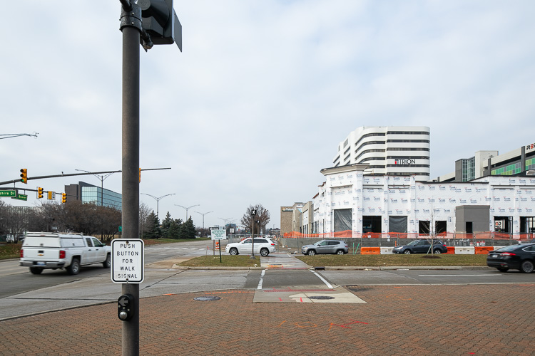 Streetscaping aims to improve walkability in Troy. Photo by David Lewisnki.