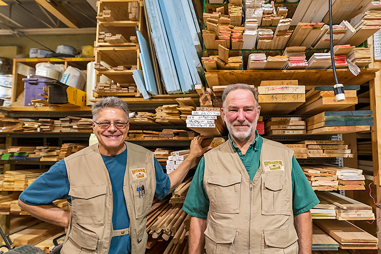 Randy Cousineau and Richard Becker, Co-owners, Pointe Hardware