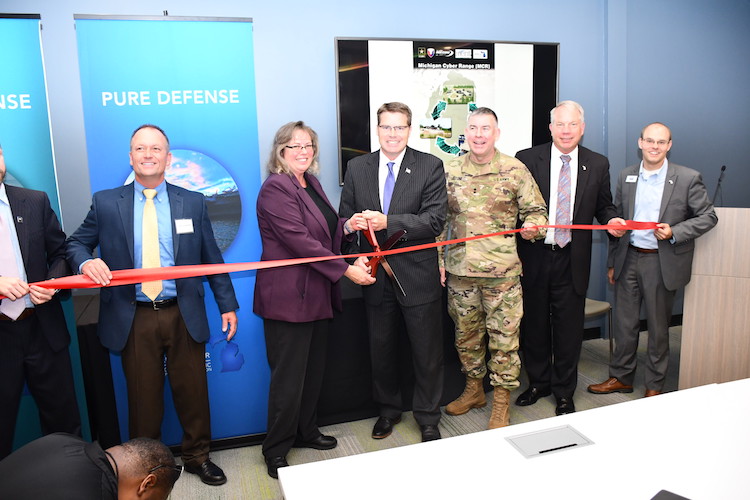 The latest hub on the Michigan Cyber Range opened at U.S. Army TARDEC at the Detroit Arsenal.